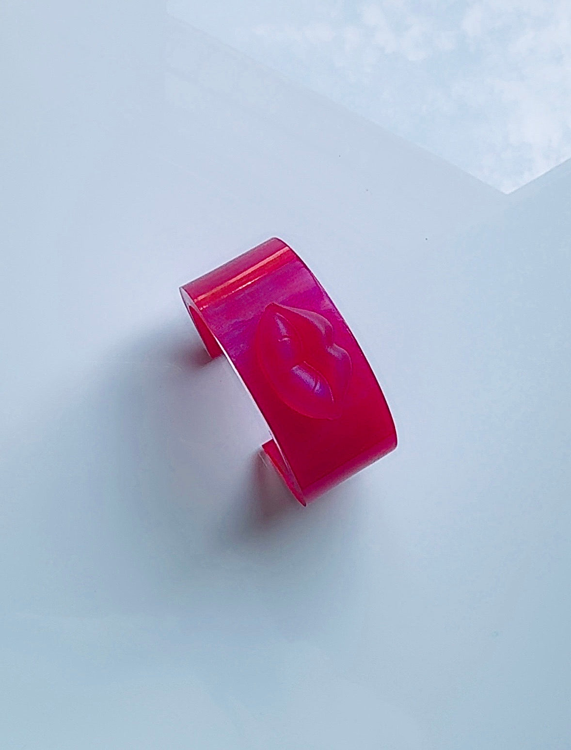 Kiss Me Kate Cuff Hot Pink