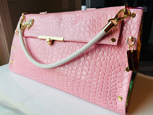 Signature Soderena Handbag *Pink Tria
