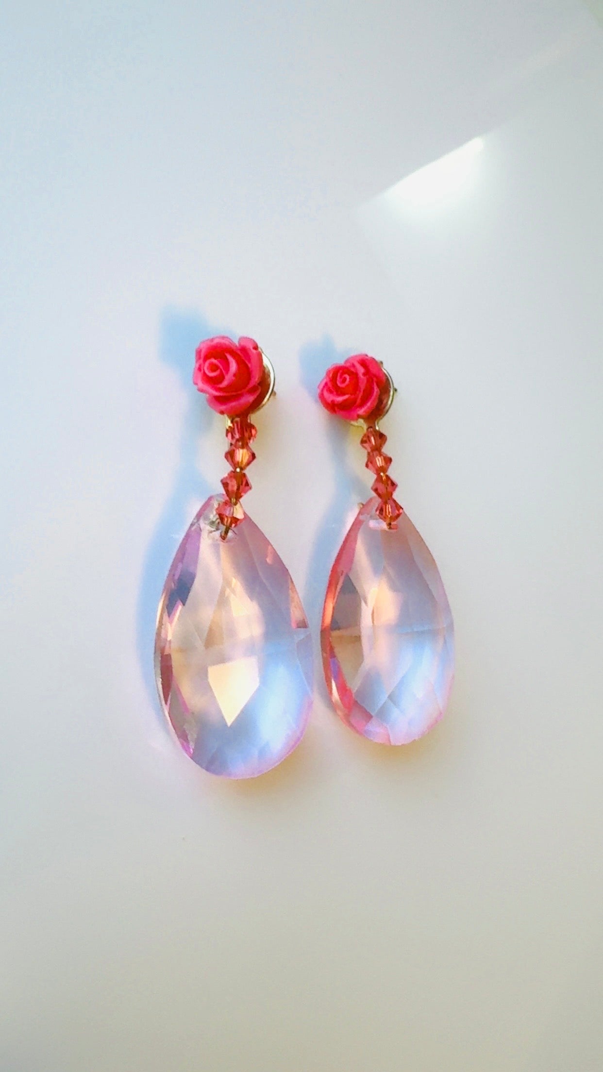 Signature Pink Crystal Ear Candy