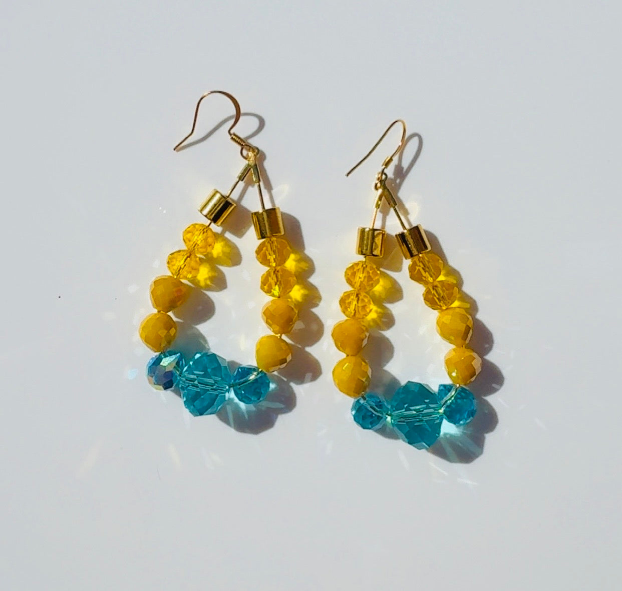 Yellow and Blue Crystal Loops