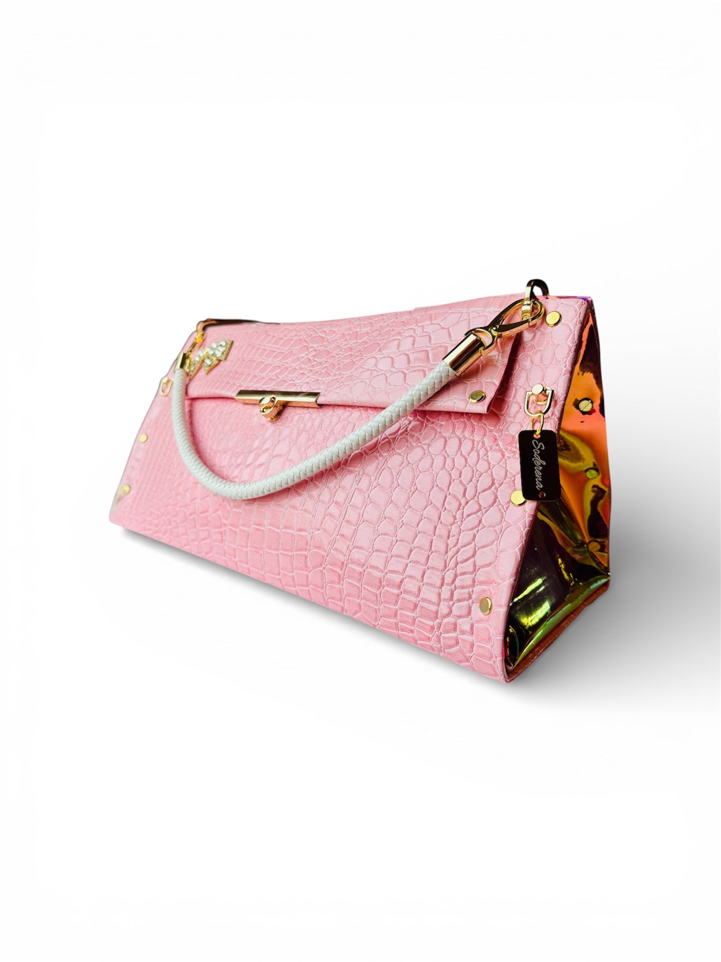 Sold out Signature Soderena Handbag *Pink Tria