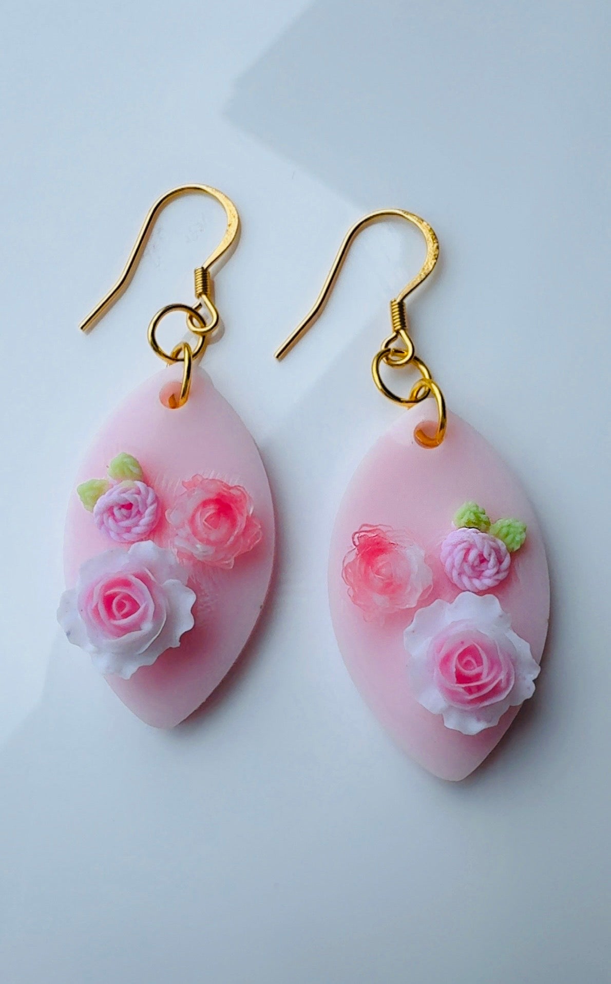 Pink Bouquet Earrings