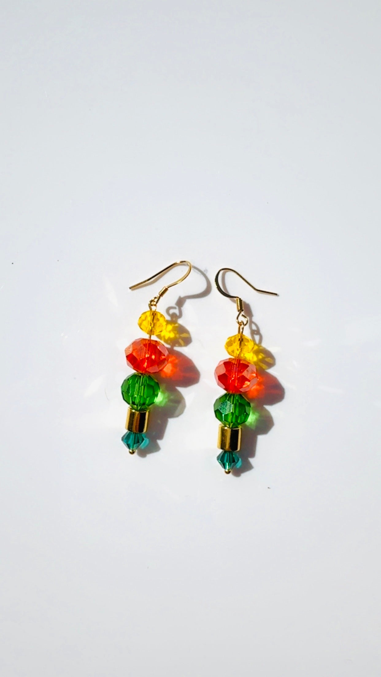Crystal Kaleidoscope Stack Earrings