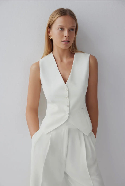 Le Cle Tailored Waistcoat Vest
