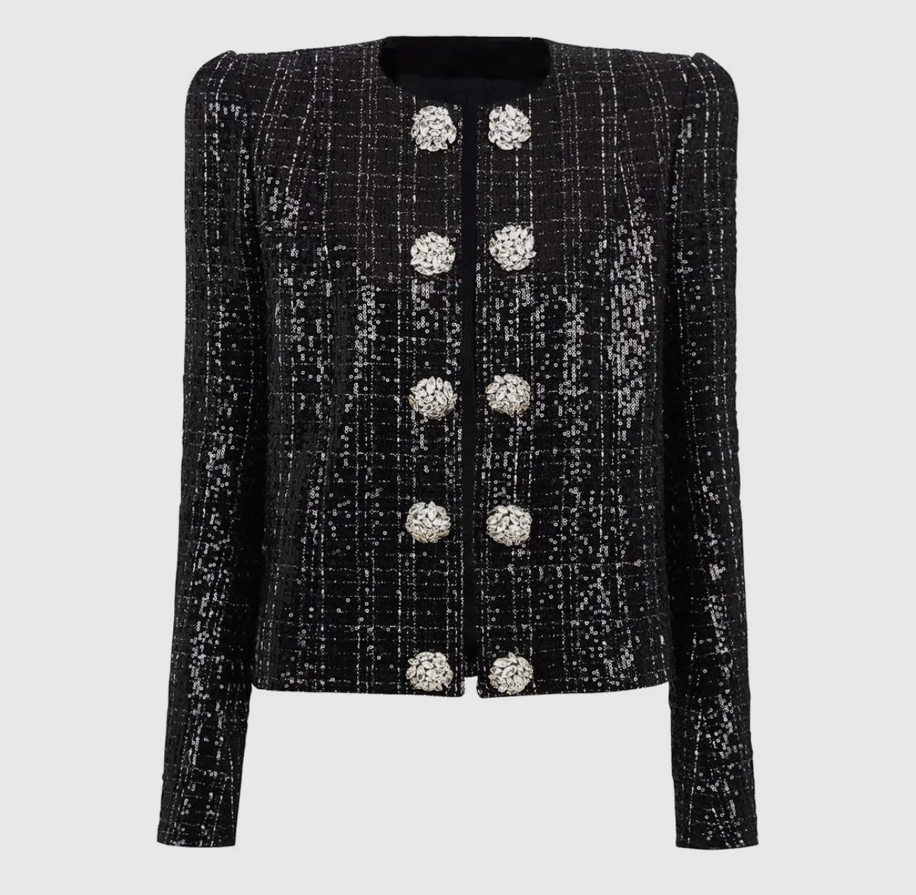 CoCo Black Sequin Jacket