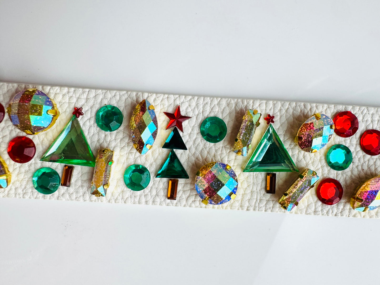 Christmas Cuff White