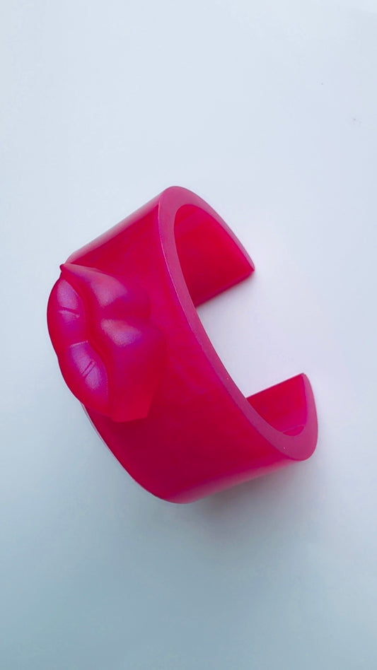 Kiss Me Kate Cuff Hot Pink