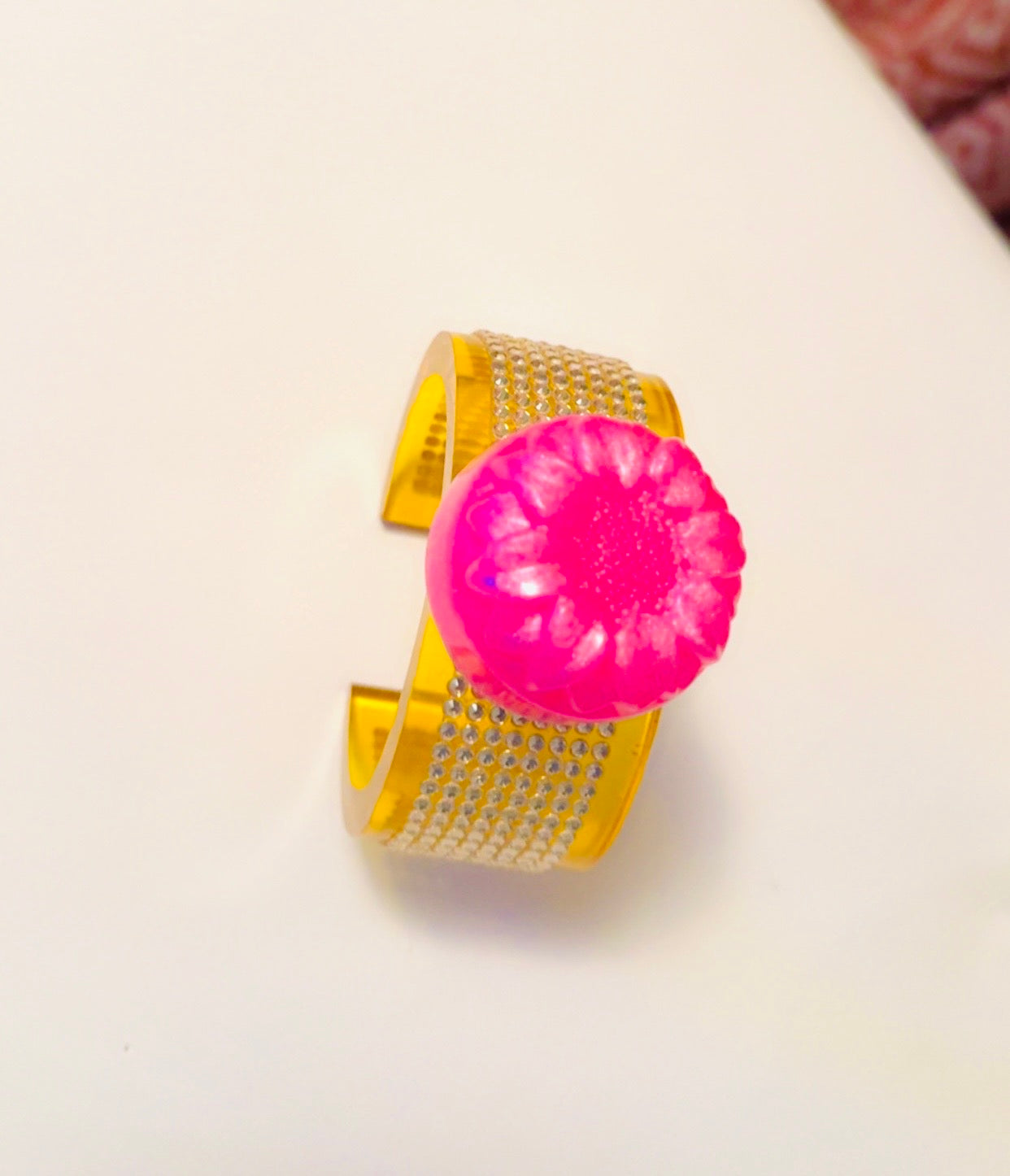 Golden Cupcake Cuff