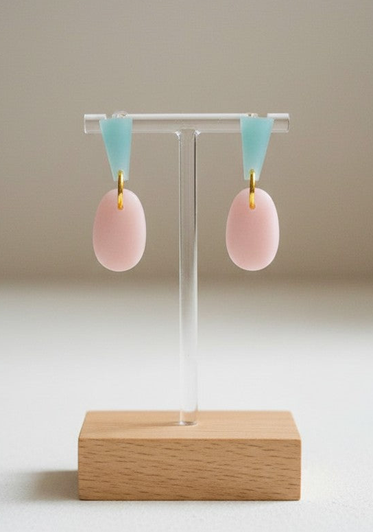 Pastel Pink Dangles ￼