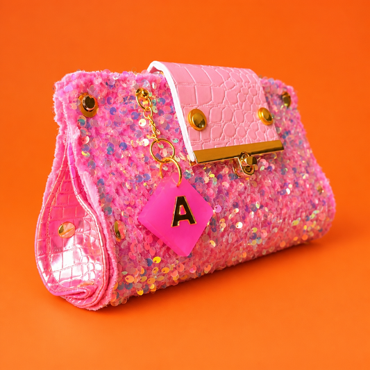 16 Candles Prom Sequin Clutch