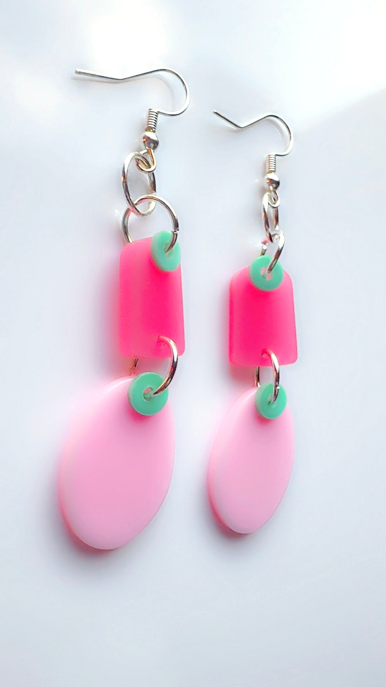 Double Pink and Mint Ear Candy