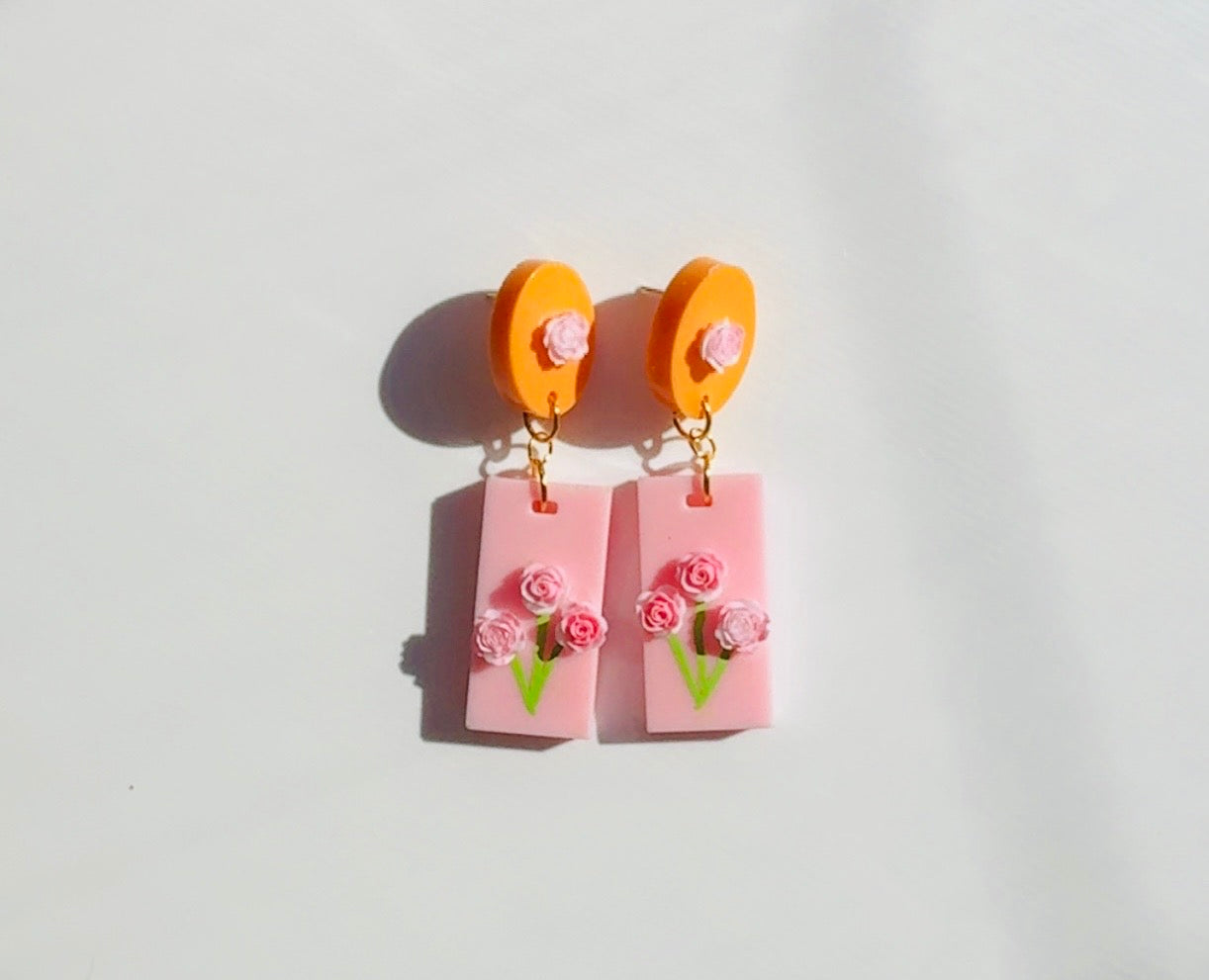 Floral Basket Ear Candy
