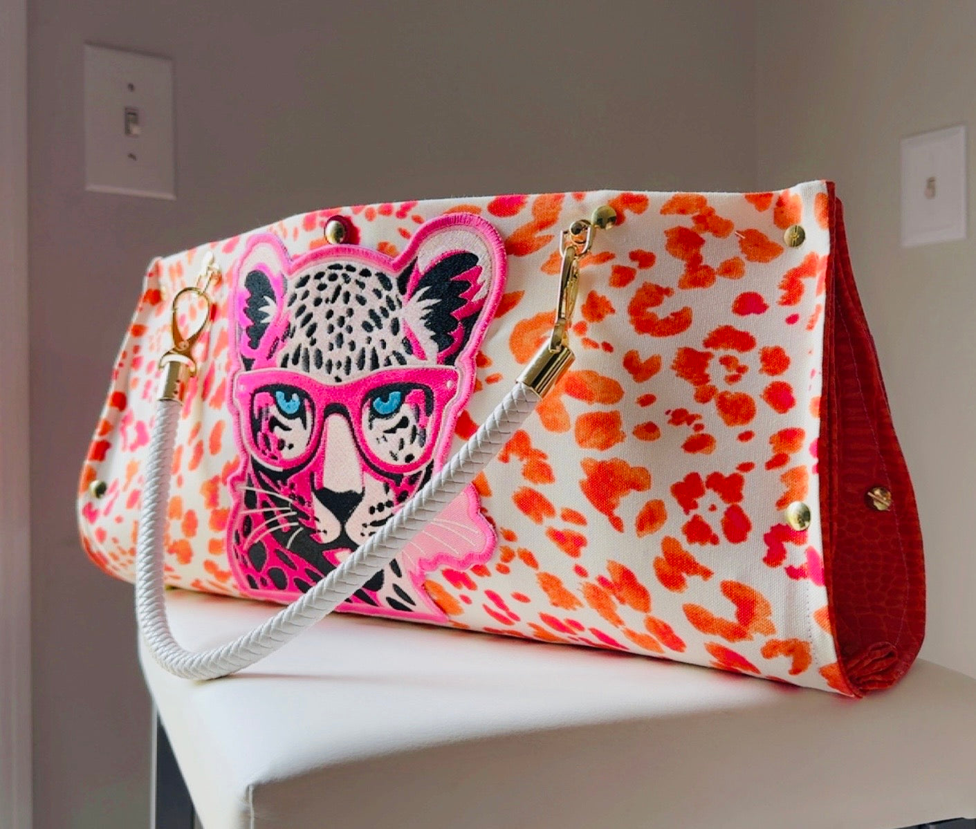 SOLD OUT Shady Leopard Extra Clutch