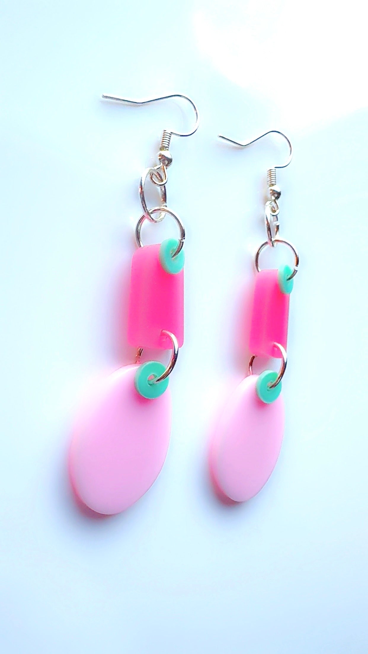 Double Pink and Mint Ear Candy