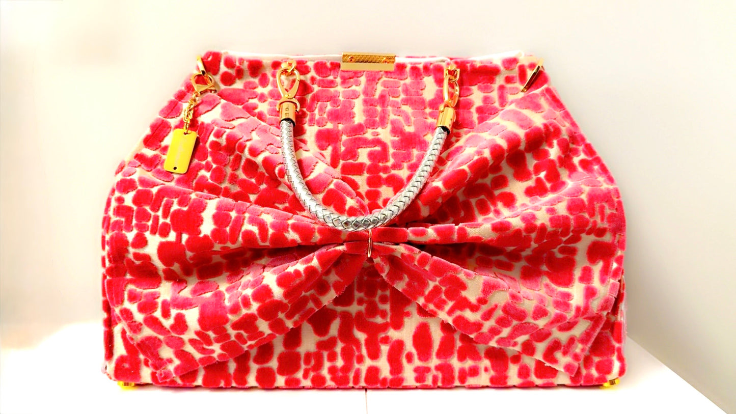 Pink Velvet Dr. Bag *Designer Favorite