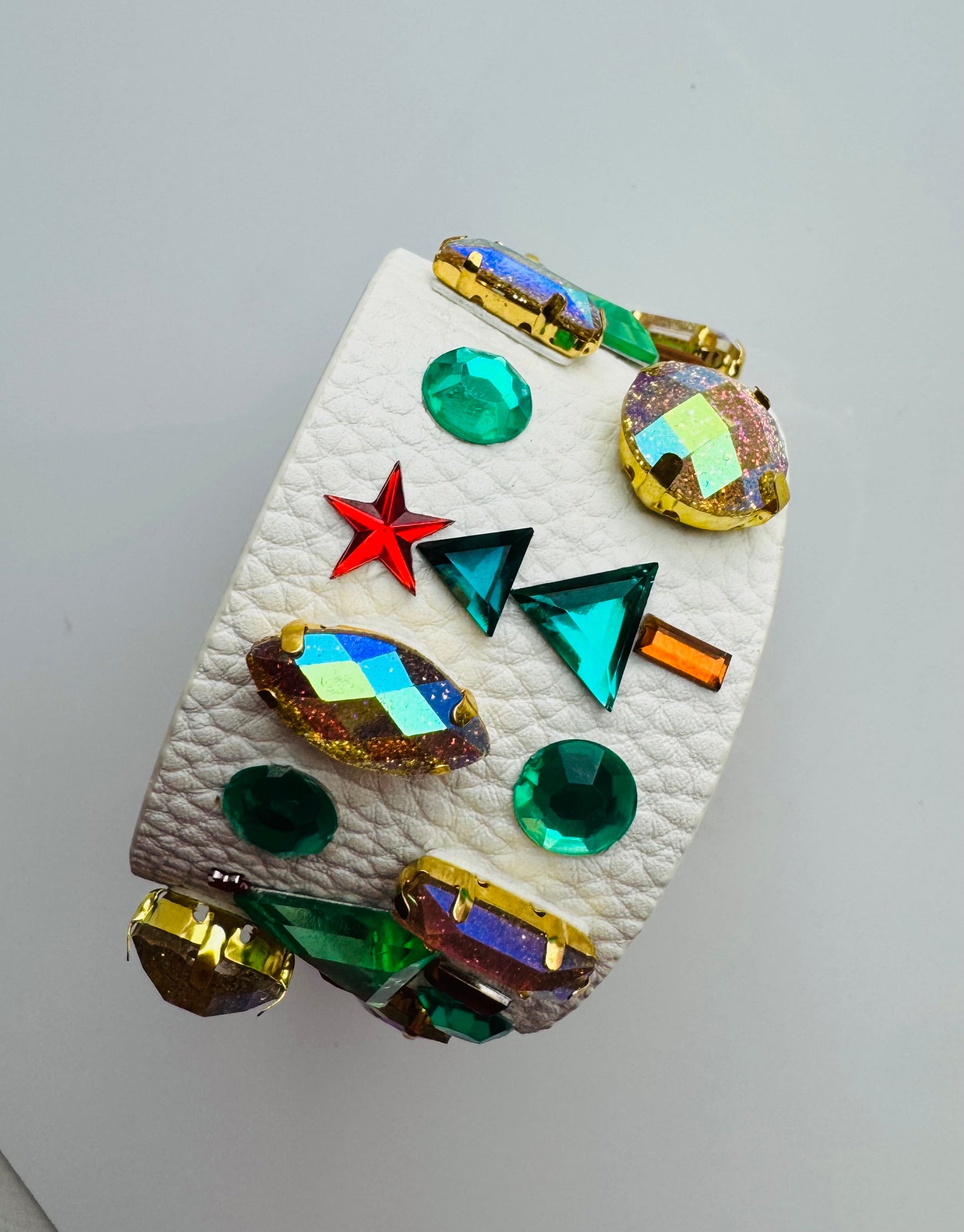 Christmas Cuff White