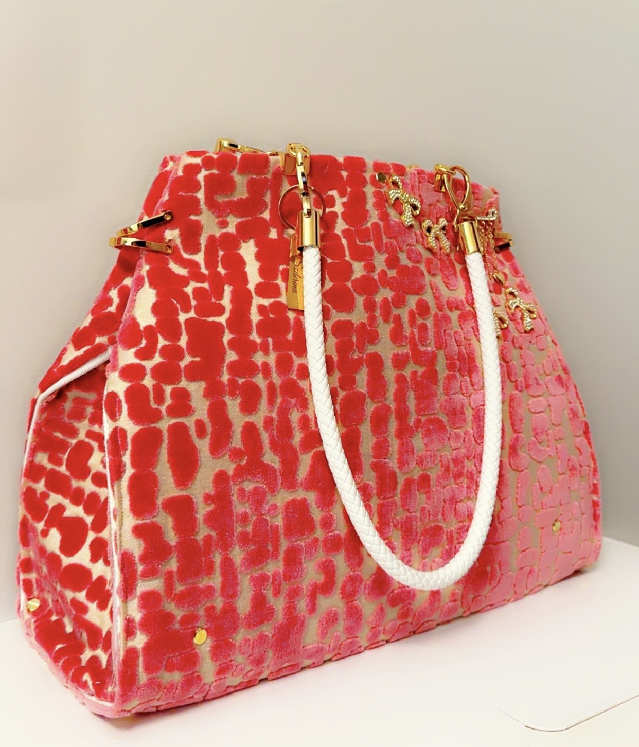 Pink Velvet Tote *Designer Favorite