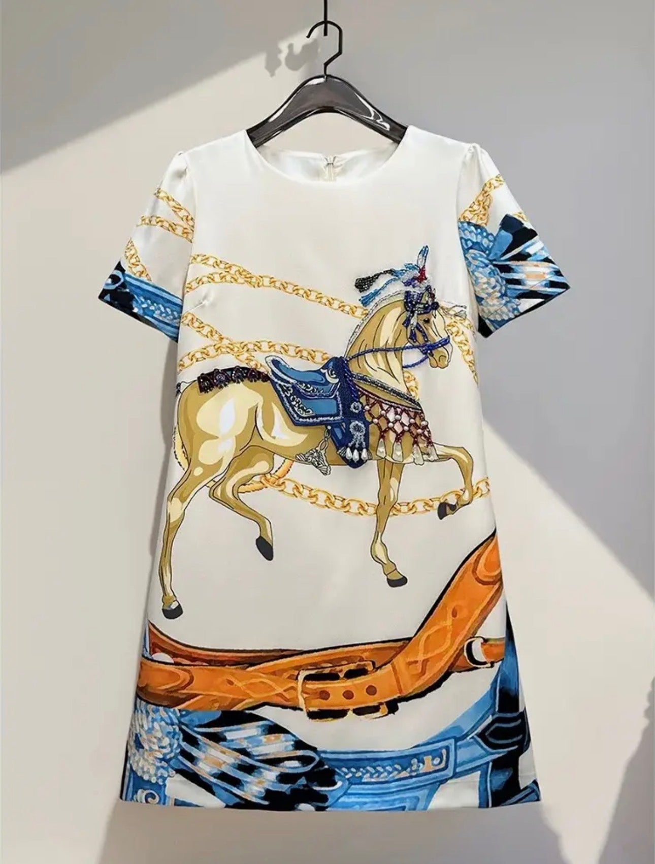 Equestrian Beaded Shift