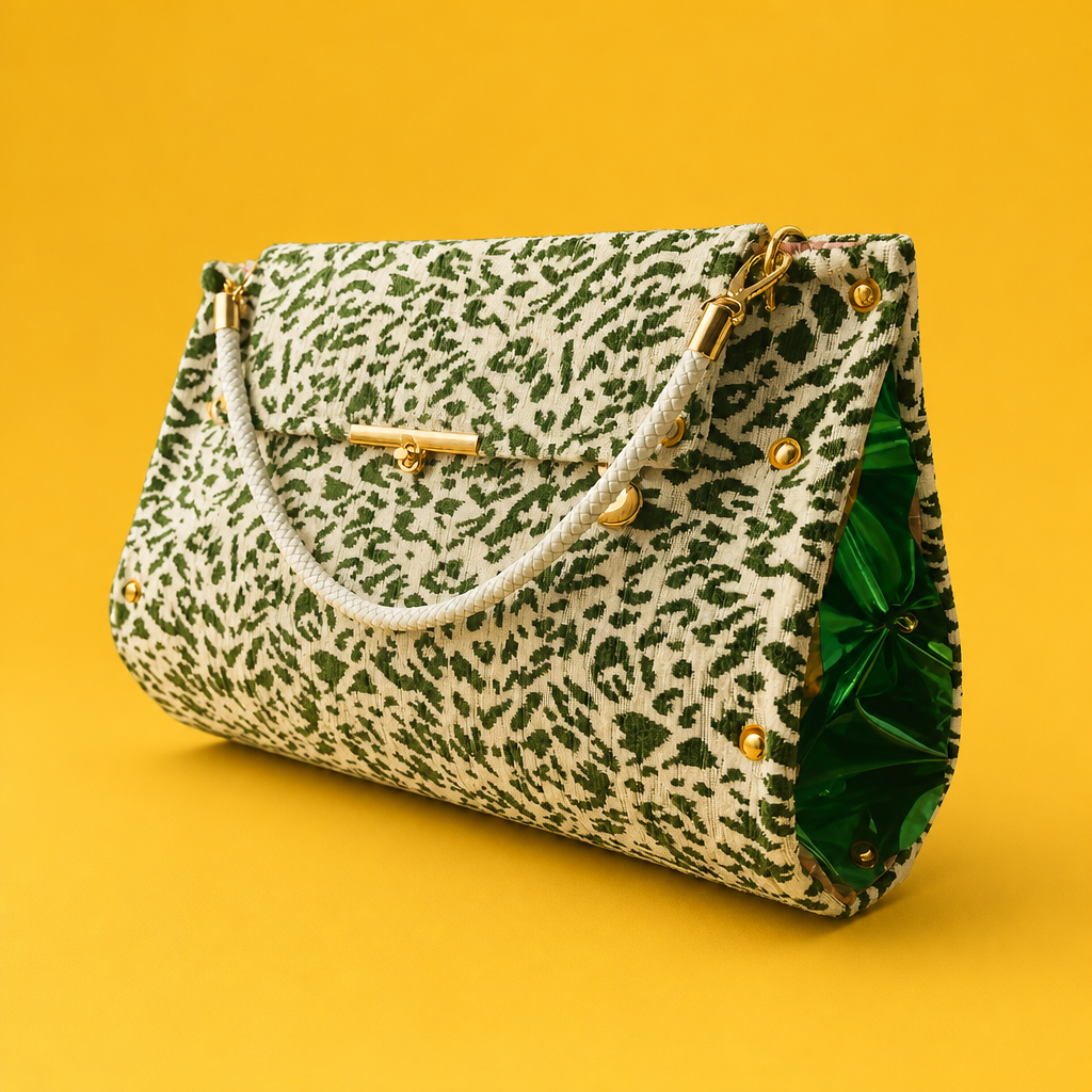 Wicked Green Cheetah Bag XL *Designer Favorite