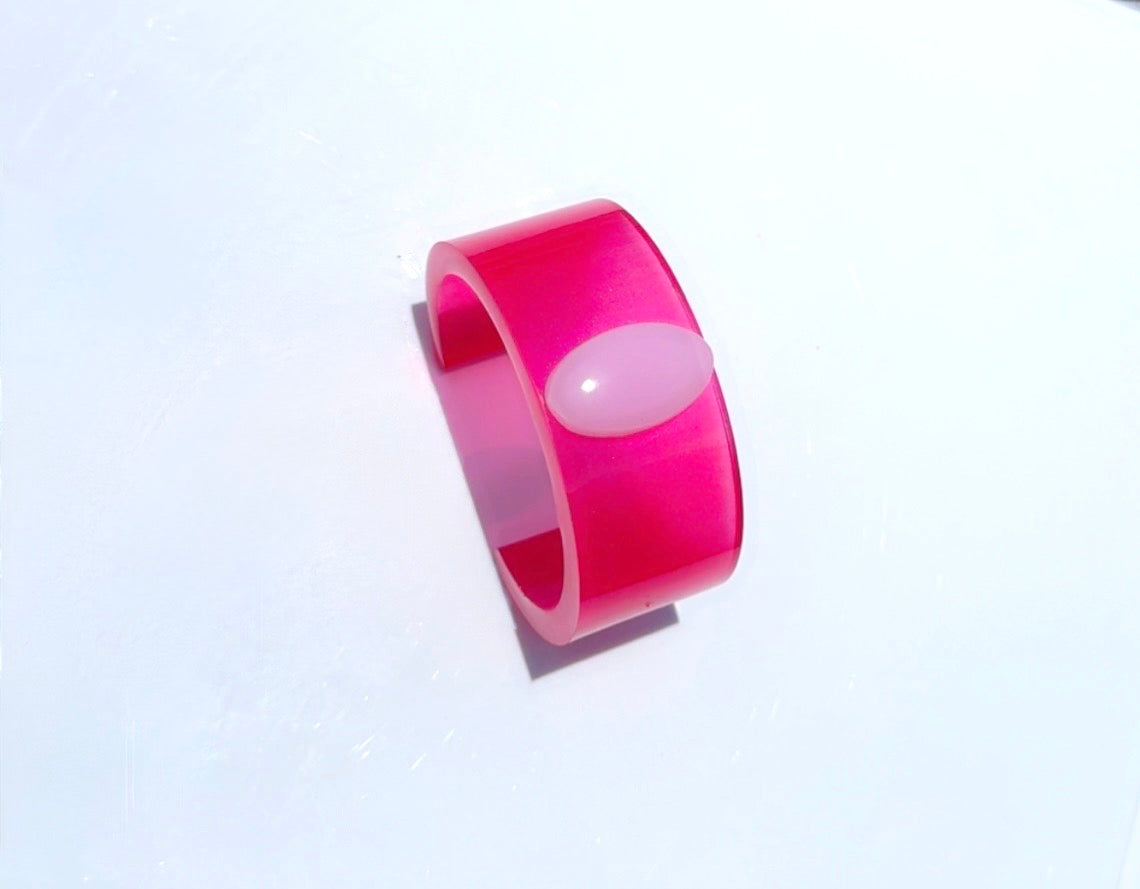 Pink Medallion Cuff