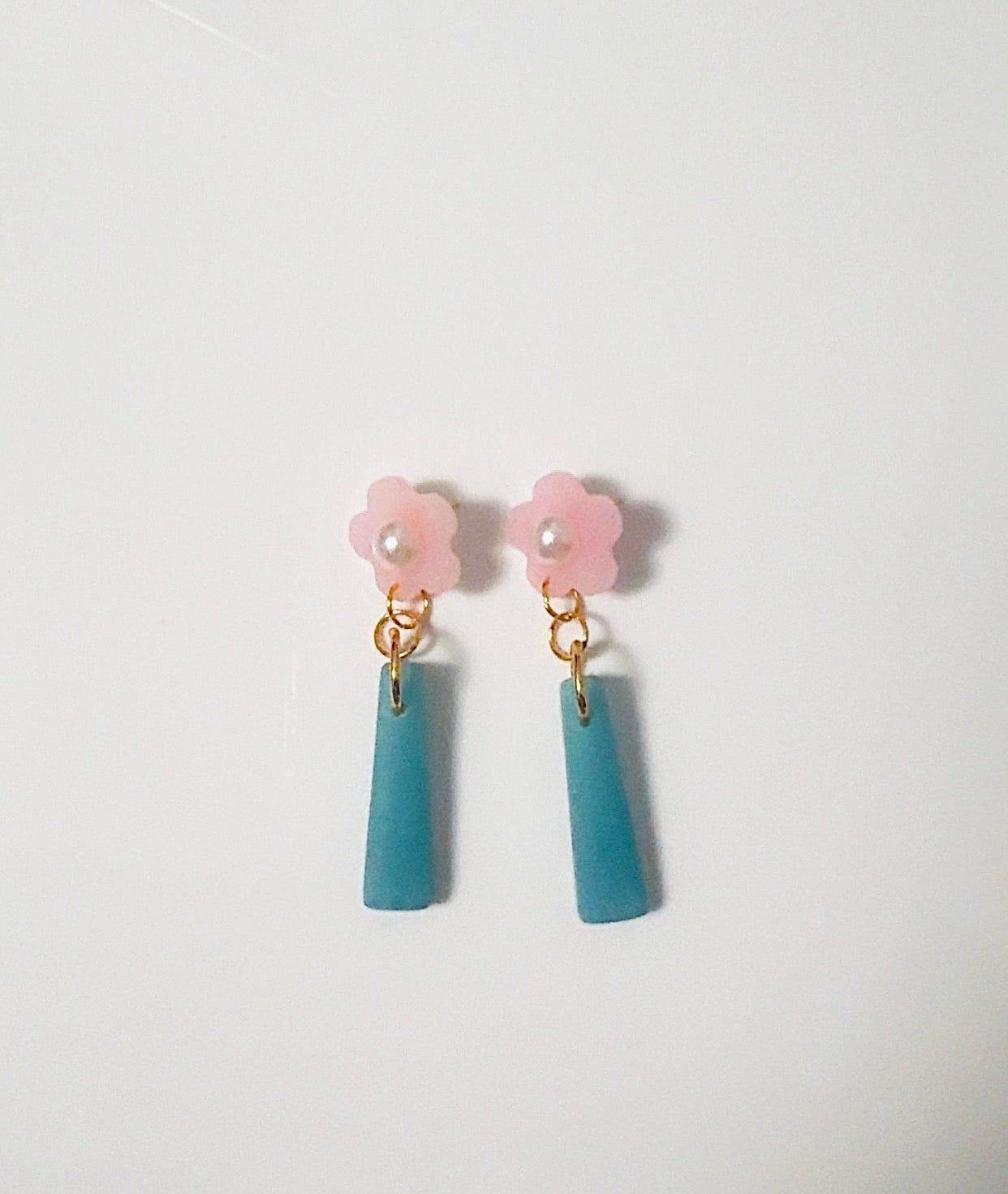 Blue Floral Tower Ear Candy