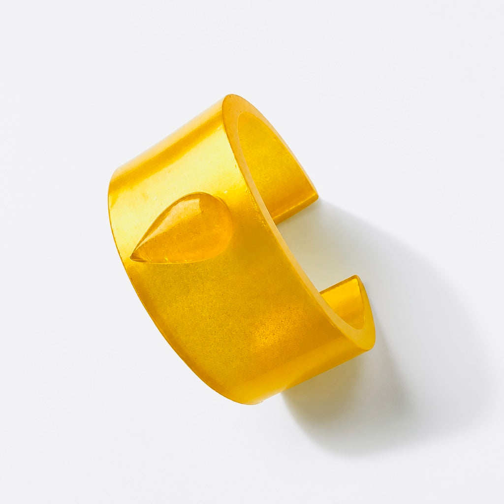 Golden Teardrop Cuff