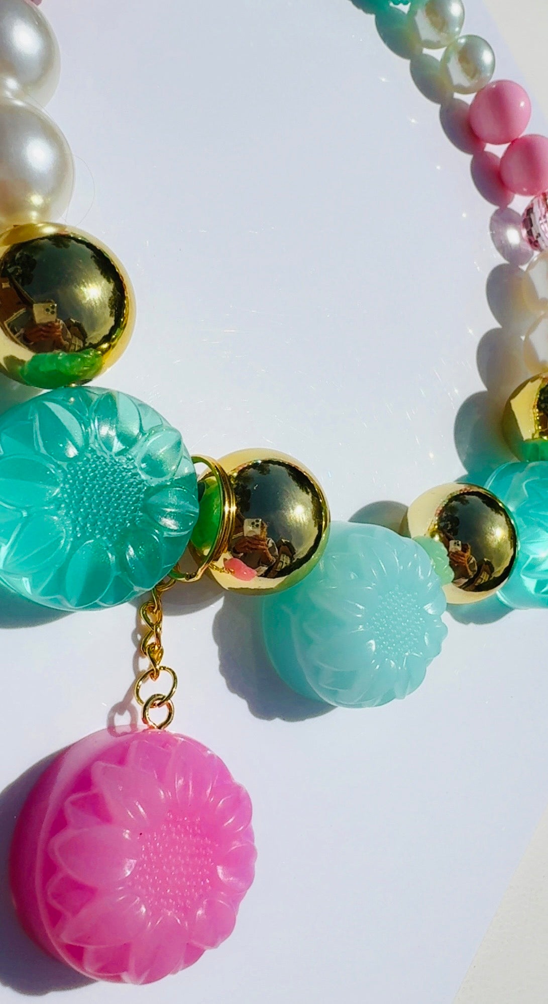Floral Cupcake Neck Candy