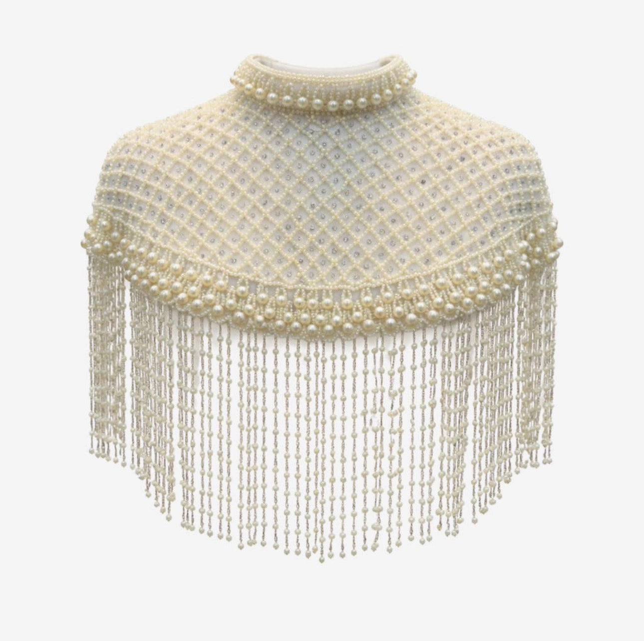 Handmade Beaded Cape