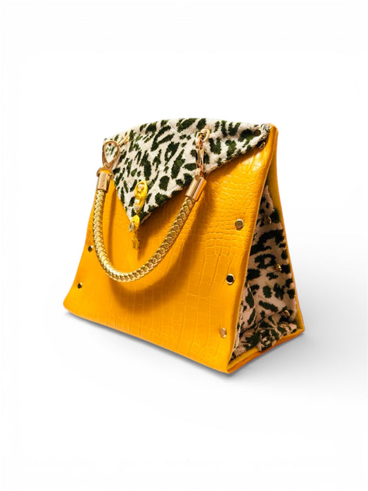 Yellow Jungle Tote