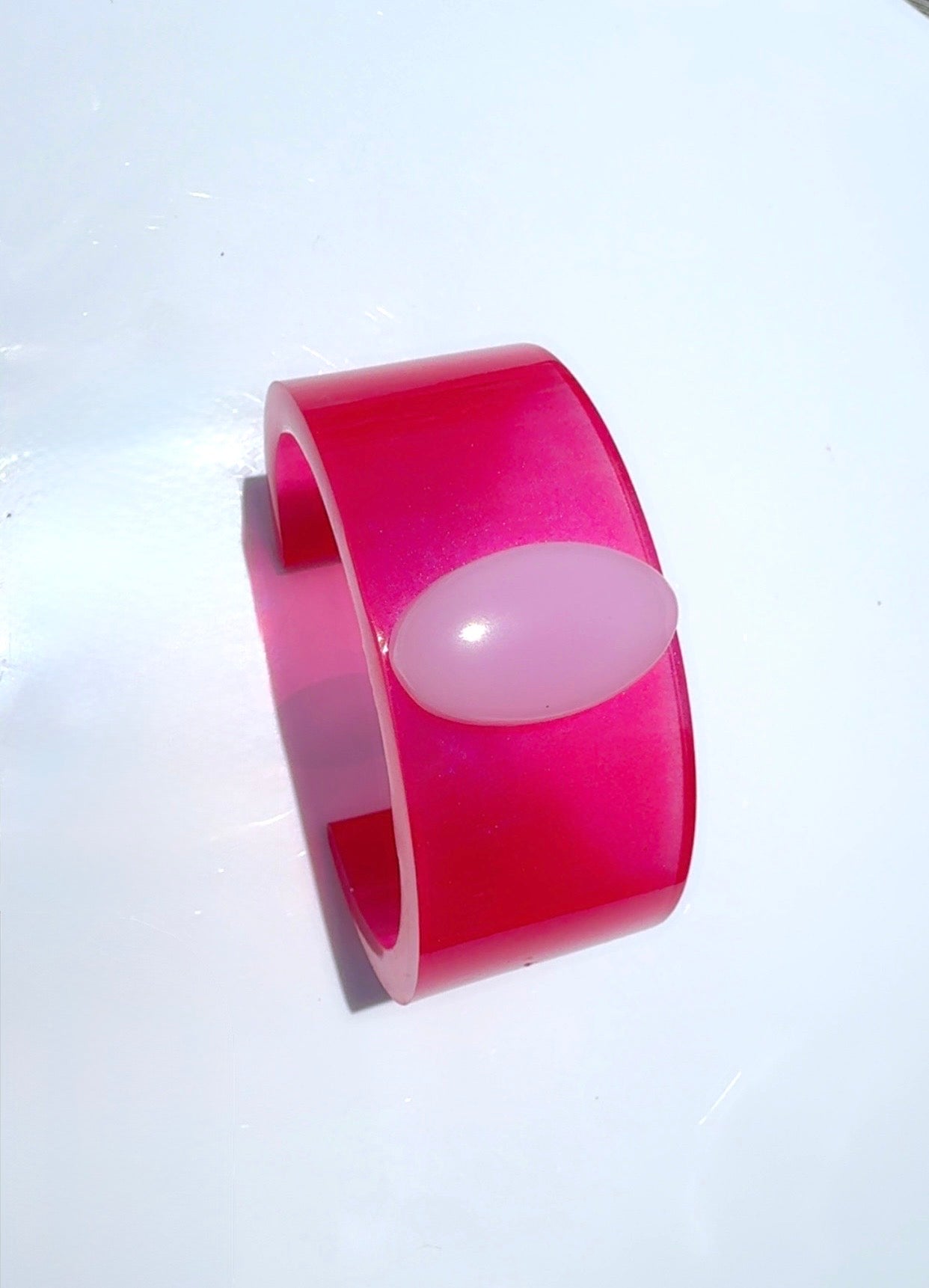 Pink Medallion Cuff