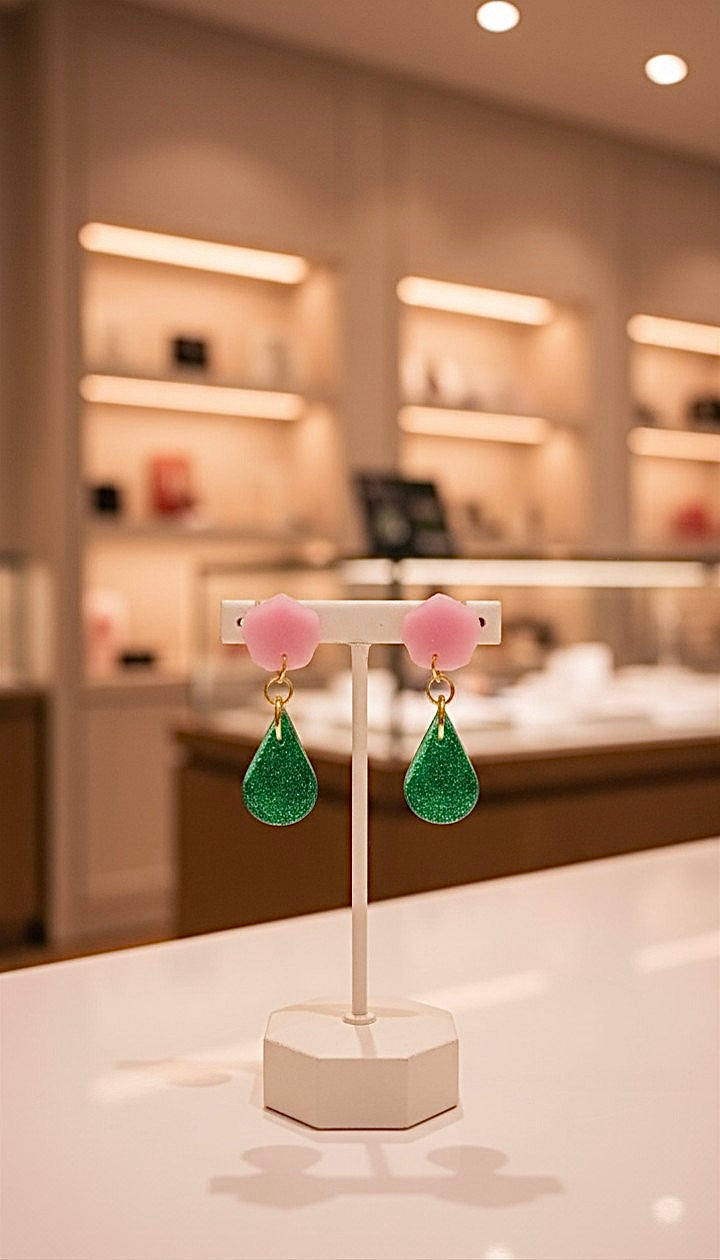 Wicked Teardrop Ear Candy