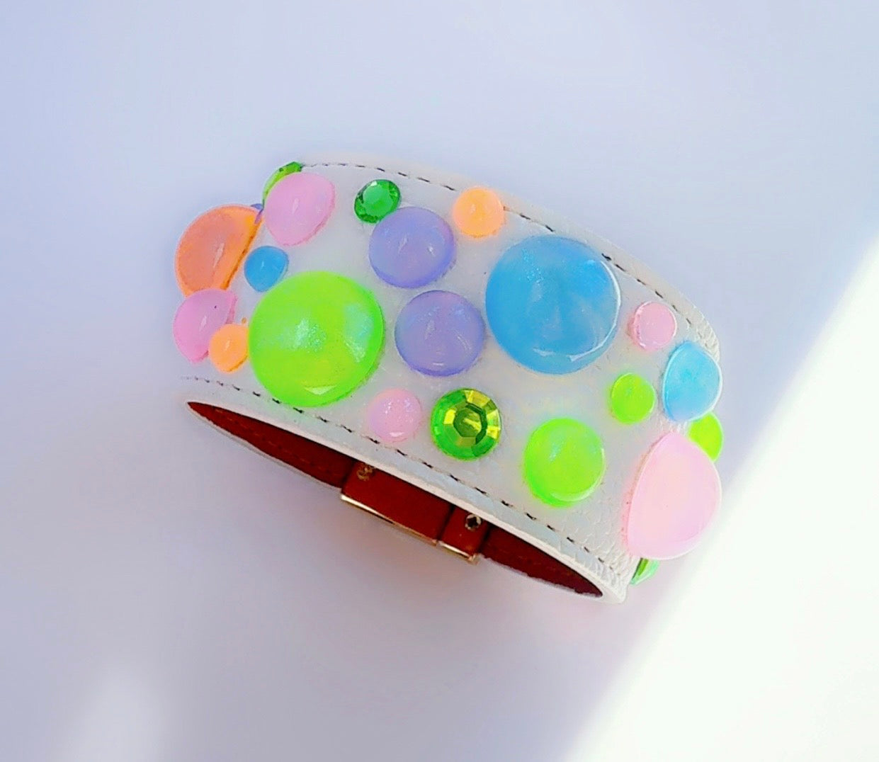 Pastel Bubble Cuff Bracelet