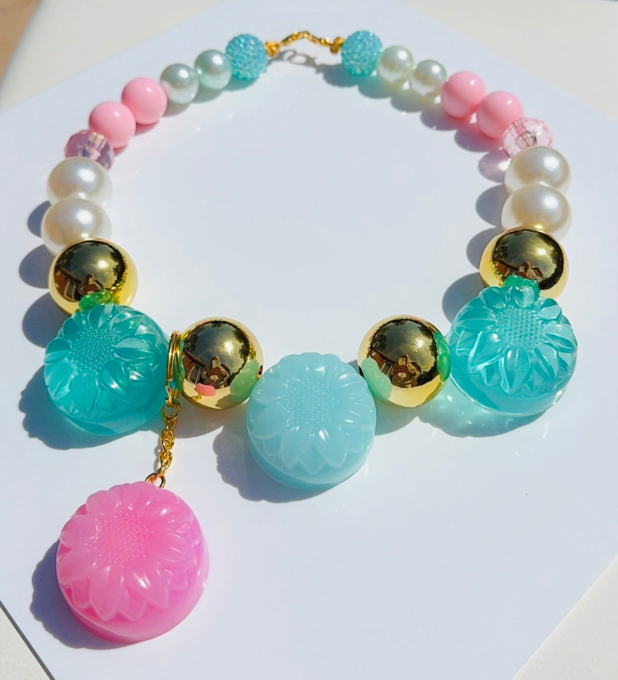 Floral Cupcake Neck Candy