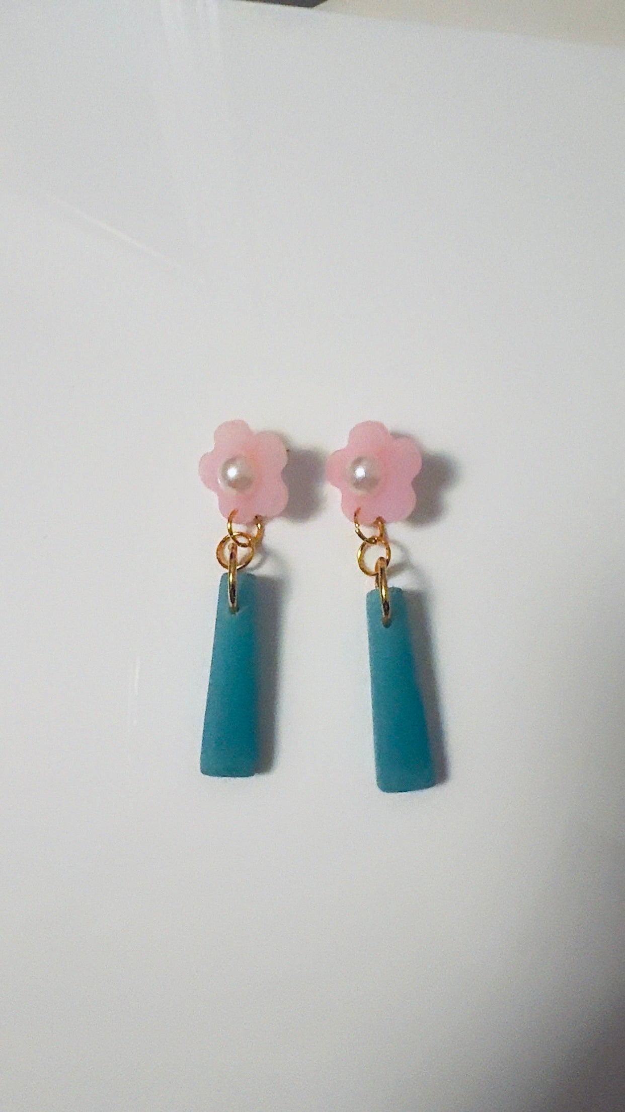 Blue Floral Tower Ear Candy