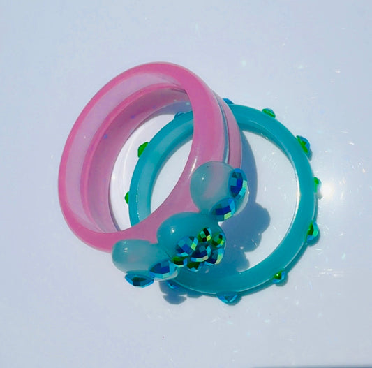Double Mint Trouble Bangles