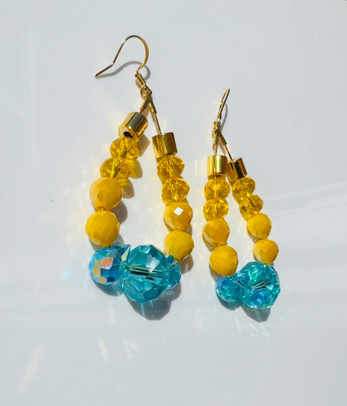 Yellow and Blue Crystal Loops