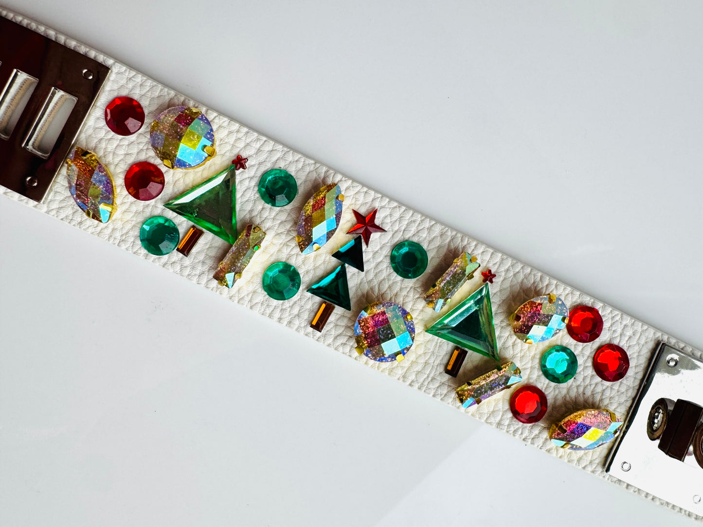 Christmas Cuff White