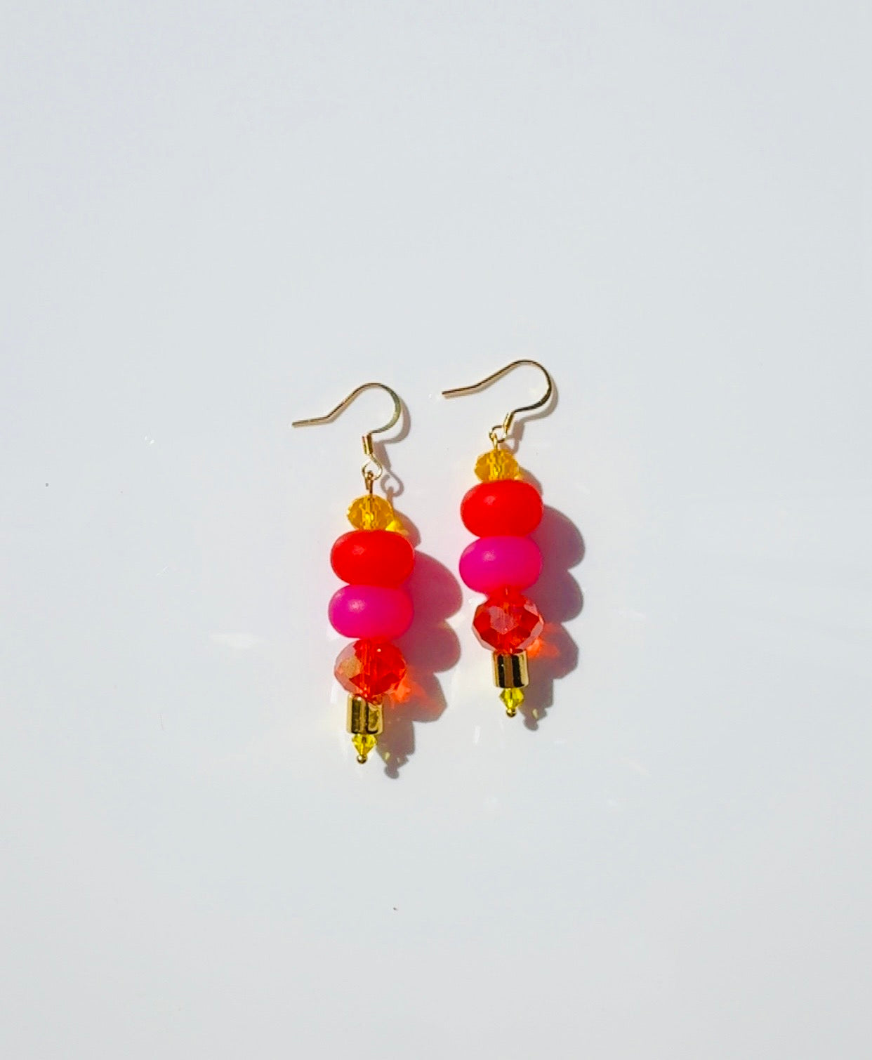 Sunset Crystal Stack Earrings