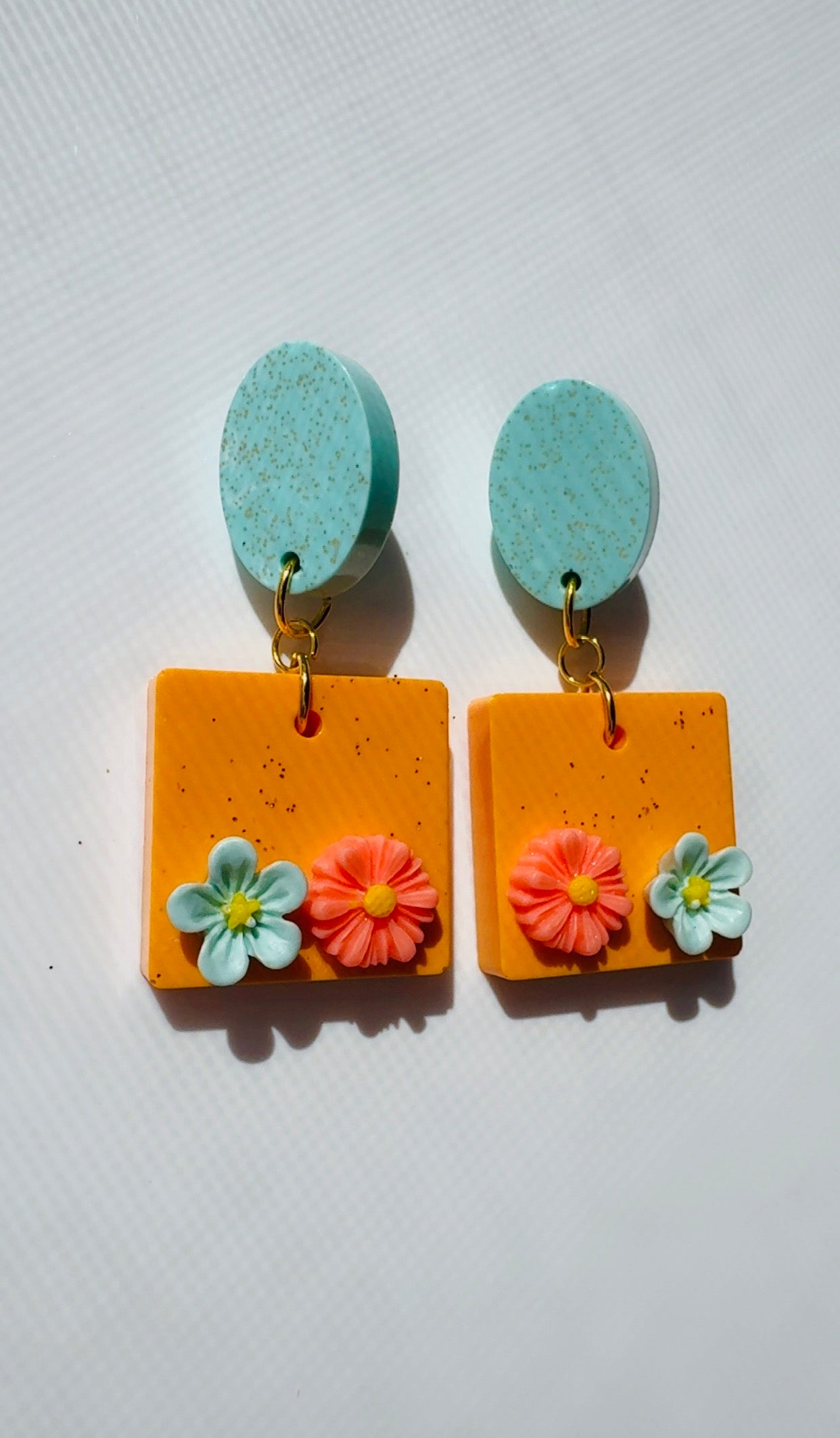 Twin Floral Sisters Ear Candy