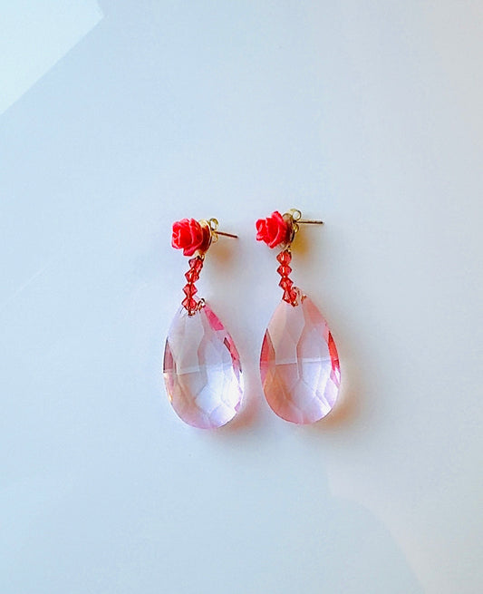 Signature Pink Crystal Ear Candy