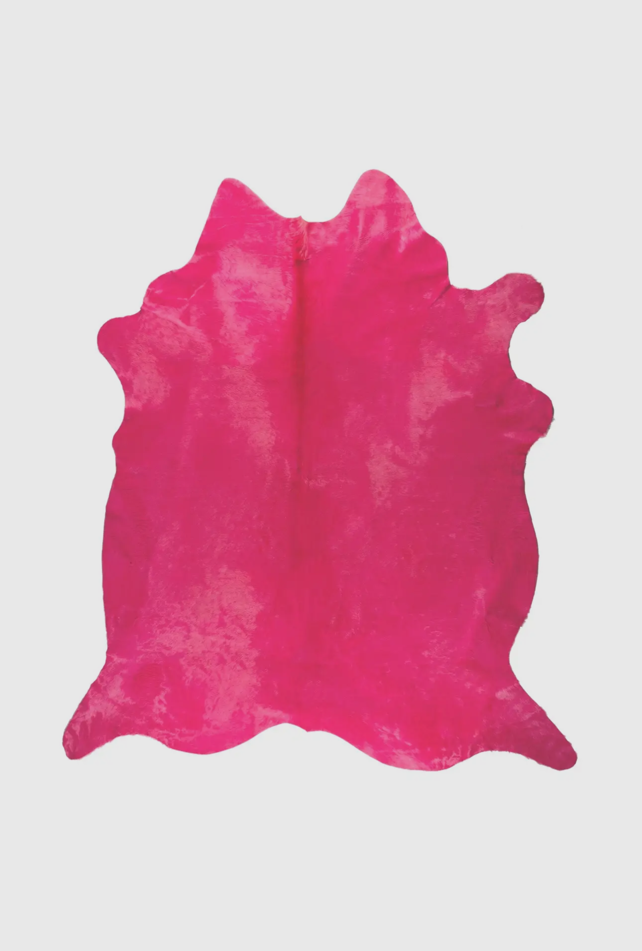 Hand Knotted Cowhide Pink