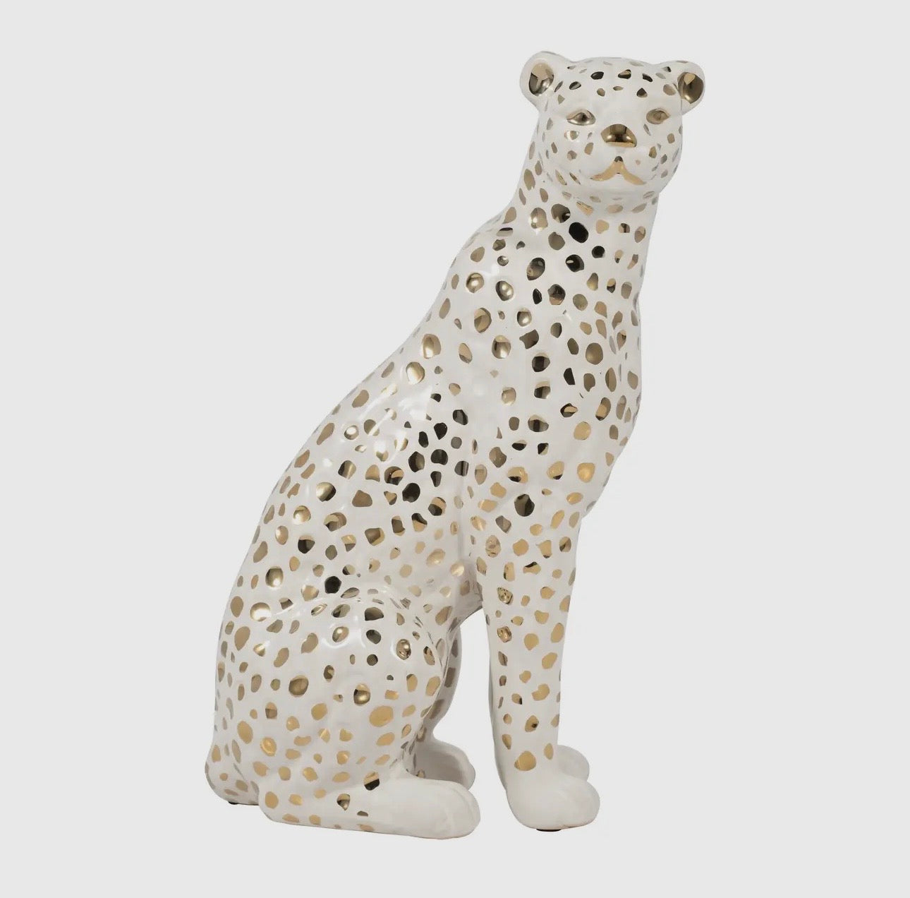 Ceramic Leopard 11”