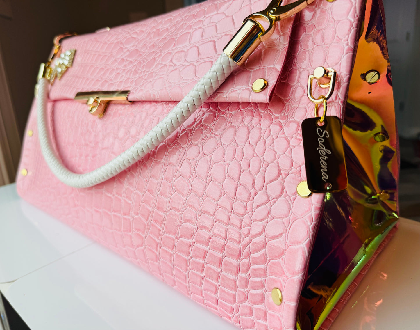 Signature Soderena Handbag *Pink Tria