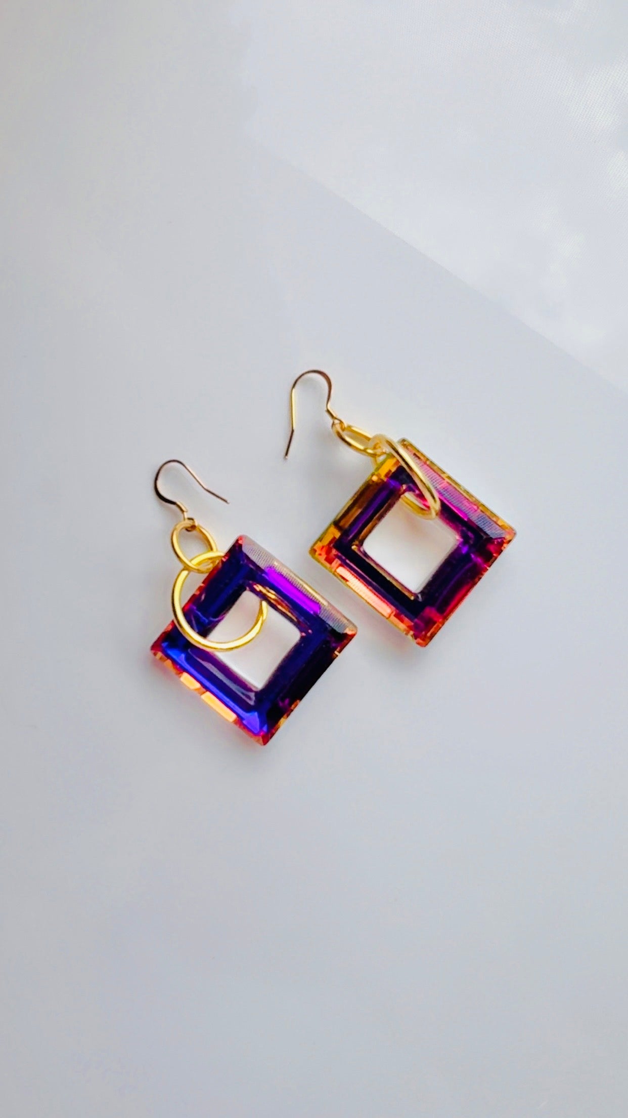 Cubist Glass Ear Candy