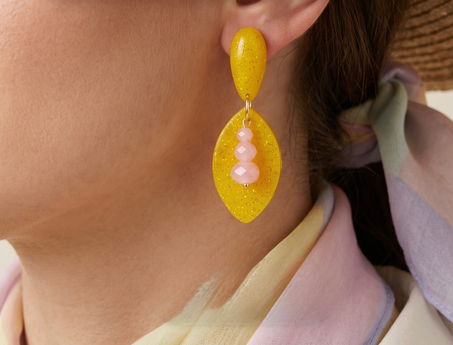 Sunshine and Roses Ear Candy