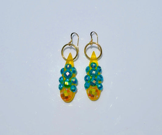Golden Turqs Sundrop Earrings