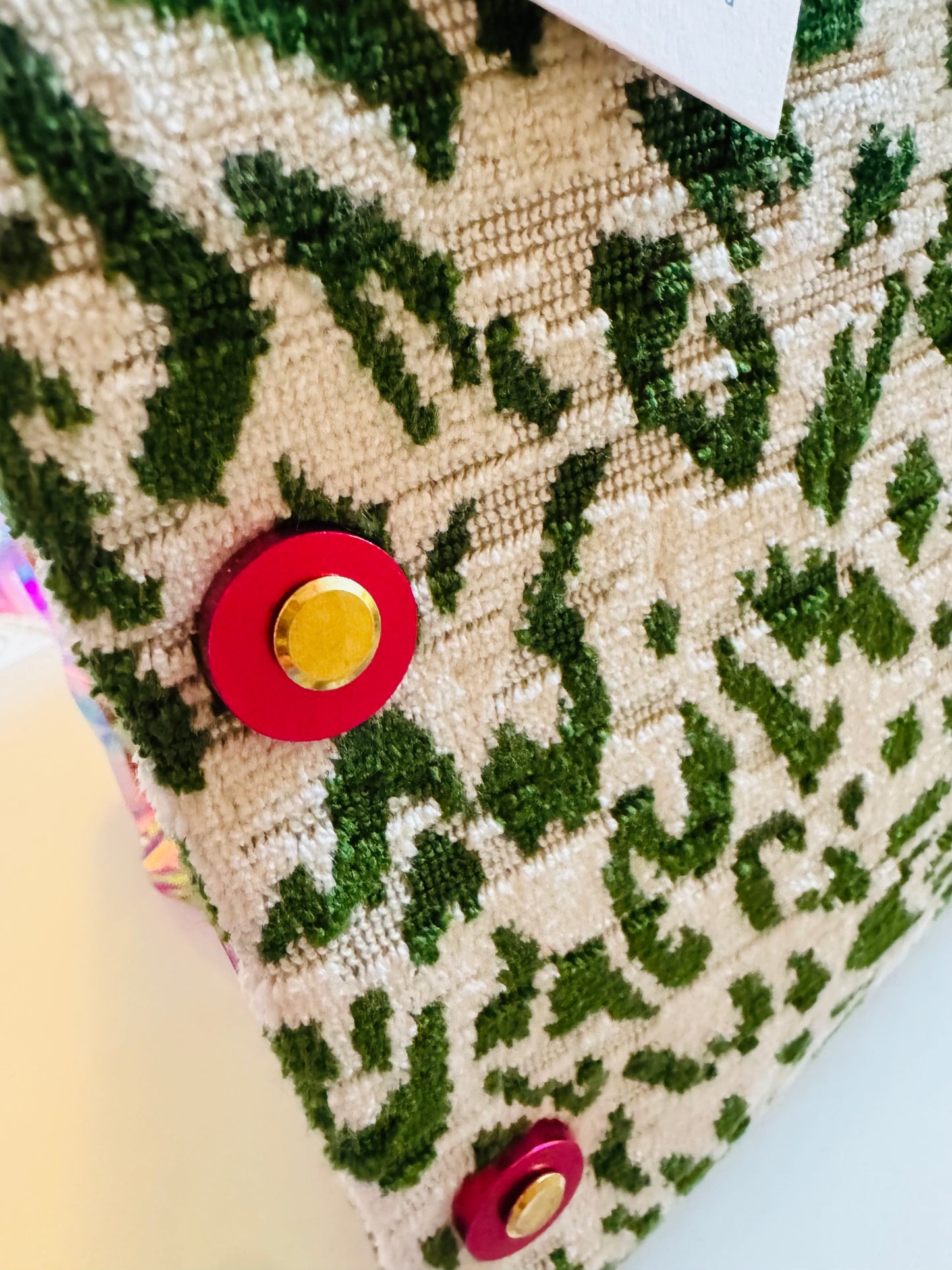 Wicked Green Cheetah Bag