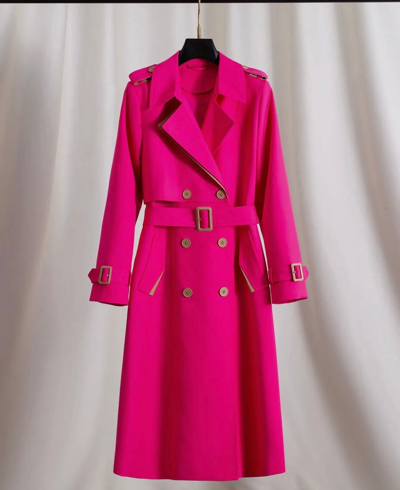 Samantha Pink Trench