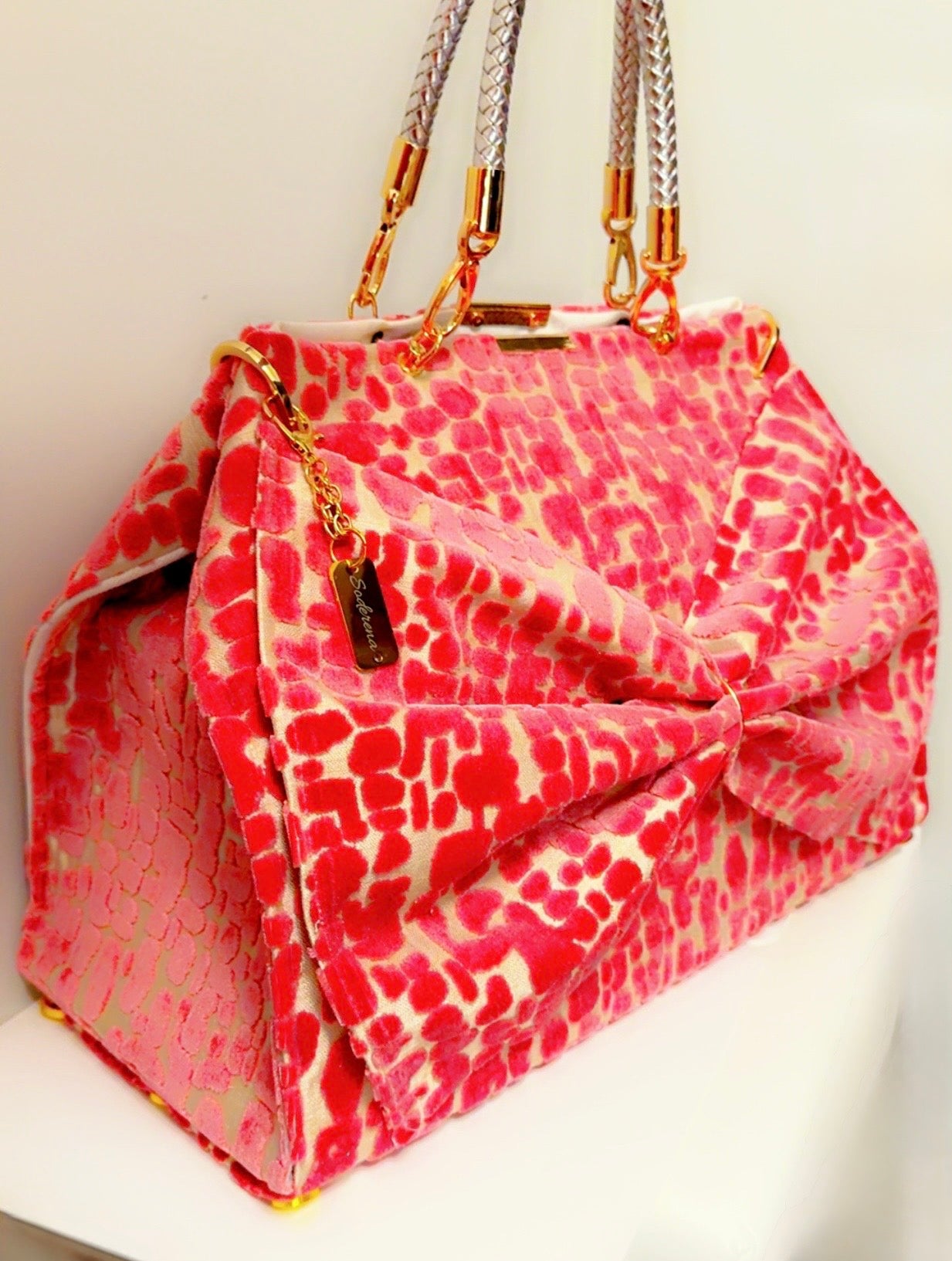 Pink Velvet Dr. Bag *Designer Favorite