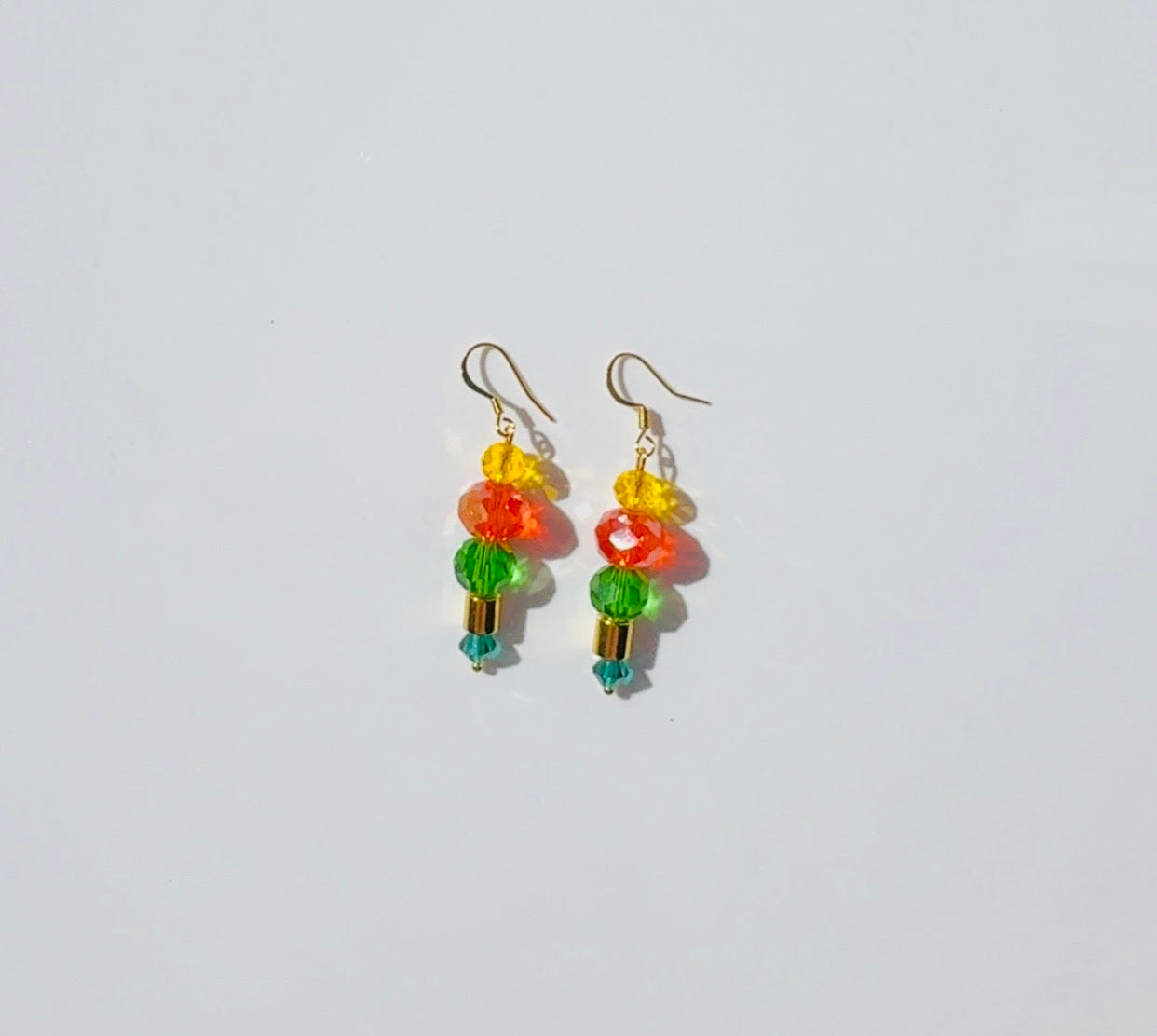 Crystal Kaleidoscope Stack Earrings